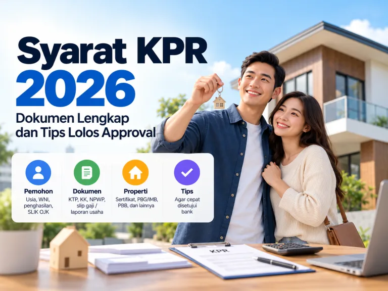 Syarat KPR 2026 Lengkap: Dokumen, Kriteria Bank, dan Tips Agar Cepat Disetujui